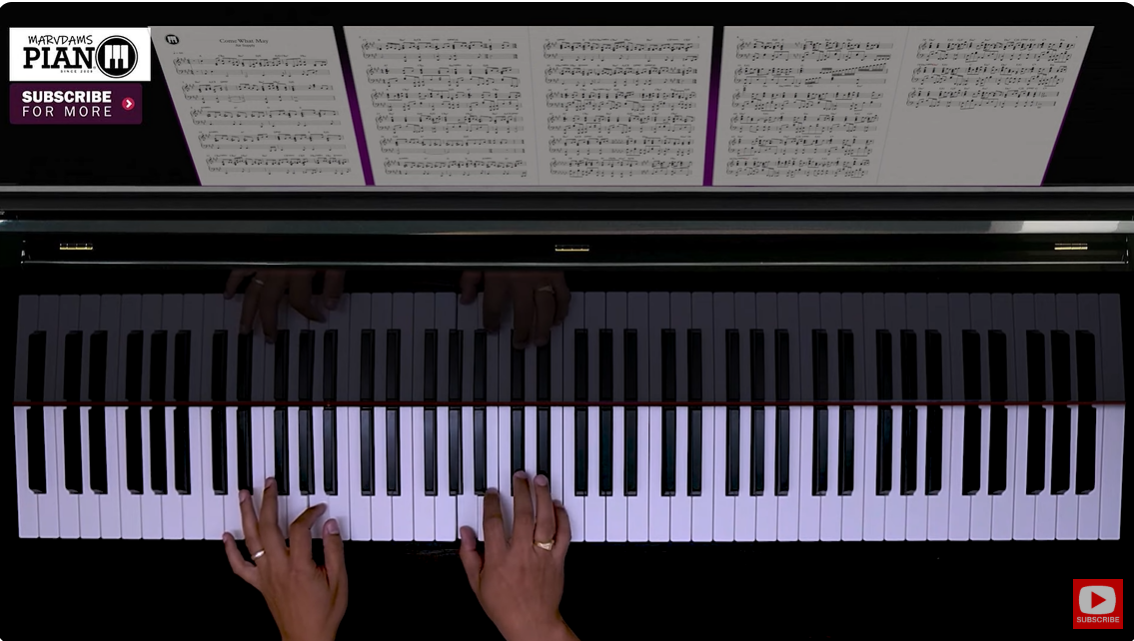 learning piano